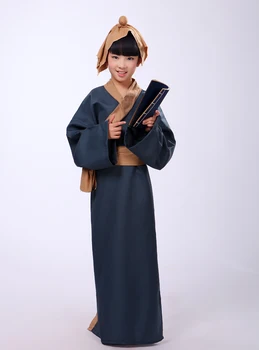(0175) Nou Chinezesc Antic Literatura clasică de Căutare discipol costume Hanfu mănăstire copii vechi de studenți cosplay costum