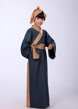(0175) Nou Chinezesc Antic Literatura clasică de Căutare discipol costume Hanfu mănăstire copii vechi de studenți cosplay costum 2