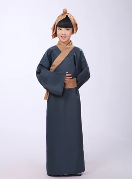 (0175) Nou Chinezesc Antic Literatura clasică de Căutare discipol costume Hanfu mănăstire copii vechi de studenți cosplay costum 3