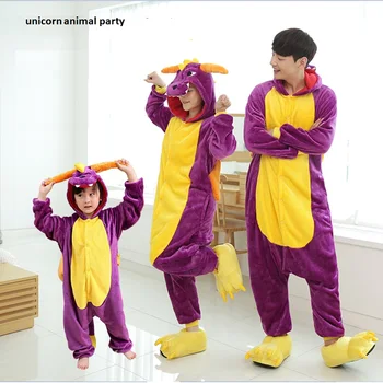 Kigurumi Animal Dinozaur Onesies Adulți Dorm Purta Kigurums Pijamale Cosplay Anime Sleepwear Halloween Costume Salopeta