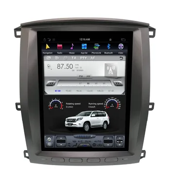 Tesla stil 4K Ecran Multimedia Masinii Nu DVD Player Navigatie GPS Pentru TOYOTA LAND CRUISER LC100 2003-2007 unitate radio de bandă 2
