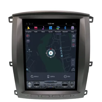 Tesla stil 4K Ecran Multimedia Masinii Nu DVD Player Navigatie GPS Pentru TOYOTA LAND CRUISER LC100 2003-2007 unitate radio de bandă 5
