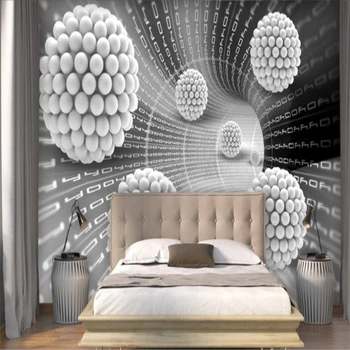3DBEIBEHANG Mare Tapet Personalizat Murale 3D Stereo Minge Spațiu Abstract TV de Perete de Fundal papel de parede 3d
