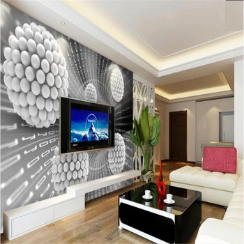 3DBEIBEHANG Mare Tapet Personalizat Murale 3D Stereo Minge Spațiu Abstract TV de Perete de Fundal papel de parede 3d 2