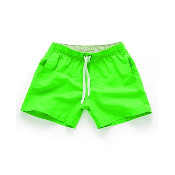 Vara Barbati pantaloni Scurti Casual, Talie medie pantaloni Scurți de Plajă Solidă Direct Cordon pantaloni Scurți Patru Culori S-2XL