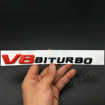 V8 BITURBO Embleme Auto Insigne Decal Autocolant