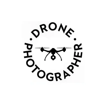 15 cm*15 cm Drone Fotograf Amuzant Vinil Decal Autocolant Auto Accesorii Quadcopter UAV Negru/Argintiu Jdm