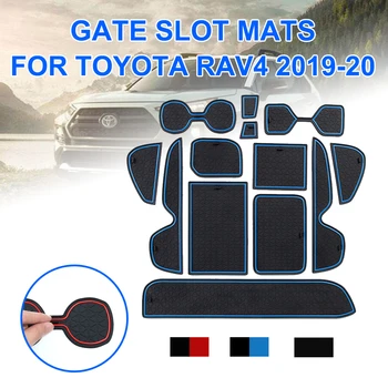 Pentru XA50 RAV IV 50 de Anti-Alunecare Mat pentru Toyota RAV4 2019 2020 Poarta Slot Rogojini Cupa Tampoane de Cauciuc Covor Autocolante Auto Accesorii