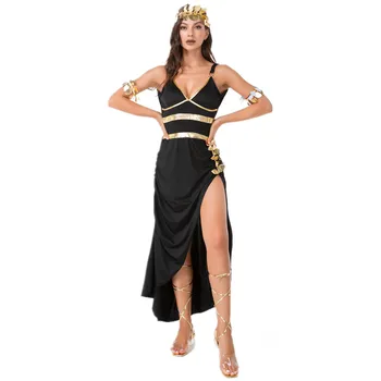 Petrecere de carnaval Cleopatra Regina egiptului Costum Femei de Adult Prințesă Romană cosplay Mascat de Halloween Rochie de Petrecere