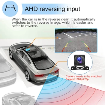 Podofo 2 Din 9 Inch Android Auto Multimedia Video Player Universal 2DIN Radio Stereo GPS Pentru Volkswagen, Nissan, Hyundai, Kia, Toyota 2