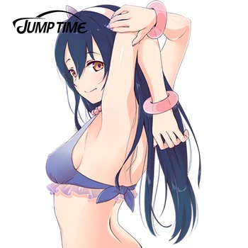 JumpTime 13cm x 8.2 cm Autocolante Auto Dragoste Live! Anime Sexy Frumusete Sonoda Umi Folie De Vinil Războinic Decal Curse Rezistent La Apa