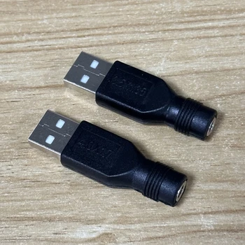 Portabil USB 5V DC Adaptor USB de sex Masculin la DC 3.5x1.35mm/4.0x1.7mm DC Conector de sex Feminin pentru Mici DC sau USB Electronice H8WD