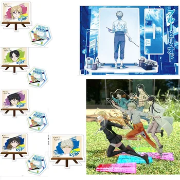 Anime perioada Albastră Yaguchi Yatora Ayukawa Ryūji Mori Maru Acrilice Figura Suporta Placa de Model de Afișare masa Decor de Masă Cosplay Jucărie Drăguț