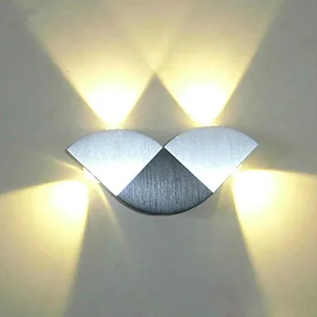 Moderne de Mare Putere 4W Fluture CONDUS Tranșee de Perete de Lumină în Sus/Jos Led-uri Lampă de Perete Fixare Lampa de Perete Decor Interior Lumina