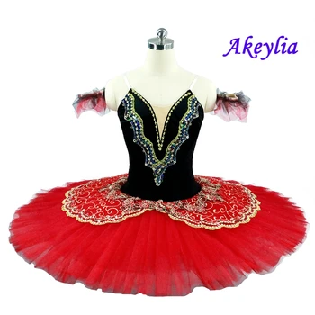 Clatita balet tutu profesional adulți platou tutu Balet Tutu Esmeralda Costum spaniol Paquita Kitri Pentru fete