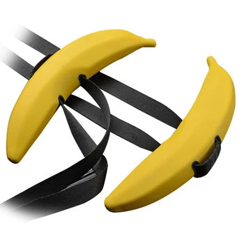 Banana Corn Bou Sală De Fitness Gantere Bara Bara Ocupe De Haltere Trage Up-Uri De Prindere De Mână Inel De Prindere Puterea De Formare