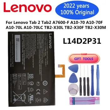 L14D2P31 7000mAh Original Bateriei Pentru Lenovo Tab 2 Tab 2 A7600 A10-70 A10-70F A10-70L A10-70LC TB2-X30L TB2-X30F TB2-X30M Baterie