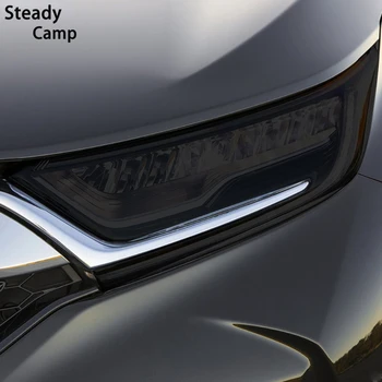 2 Buc Far Auto cu Folie de Protectie Faruri Negru Transparent TPU Autocolant Pentru Honda CR-V CRV 2017 2018 2019 2020 Accesorii
